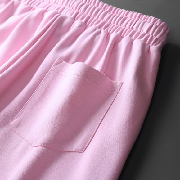 Casablanca Pink Graphic-Print Drawstring Athletic Shorts - Picture 6 of 8